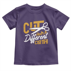 Hip Hop Toddler T Shirt Cut From A Different Cloth TS09 Purple Print Your Wear