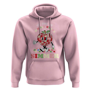 Teacher Hoodie You Make The Whole Class Shimmer Retro Groovy TS09 Light Pink Print Your Wear