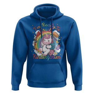 I'm Ready To Crush Kindergarden Hoodie Rainbow Unicorn Back To School TS09 Royal Blue Print Your Wear