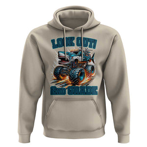 Look Out 2nd Grade Monster Truck Hoodie TS09 Sand Print Your Wear