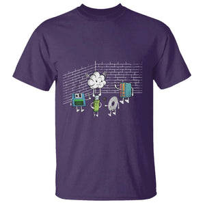 Funny Software Developers T Shirt Computer Storage Evolution Cloud TS09 Purple Print Your Wear