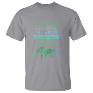 Funny Coder T Shirt I Would Like To Change The World TS09 Sport Gray Print Your Wear