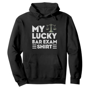 Lawyer Law School My Lucky Bar Exam Hoodie TS09 Black Print Your Wear