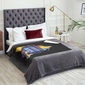 Funny Halloween LGBT Throw Blanket I'm The Lesbian Witch TS09 Print Your Wear