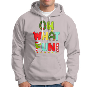 Oh What Fun Christmas Tree Candy Cane Hoodie TS09 Printyourwear