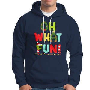 Oh What Fun Christmas Tree Candy Cane Hoodie TS09 Printyourwear