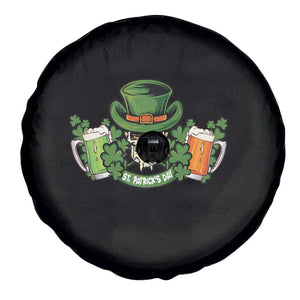 St Patrick's Day Spare Tire Cover Irish Beer Funny Skeleton Drinking TS09 Print Your Wear