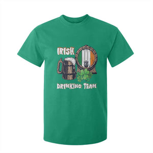 St Patrick's Day T Shirt For Kid Beer Drinking Team Ireland Flag TS09 Irish Green Print Your Wear