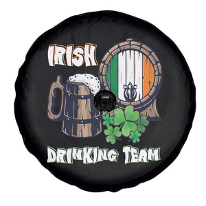 St Patrick's Day Spare Tire Cover Beer Drinking Team Ireland Flag TS09 Print Your Wear