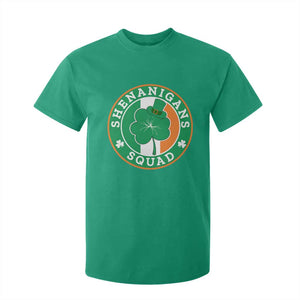 St Patrick's Day T Shirt For Kid Shenanigans Squad Funny Matching Group TS09 Irish Green Print Your Wear