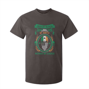 Irish By Blood American By Birth Patriot By Choice T Shirt For Kid TS09 Dark Chocolate Print Your Wear