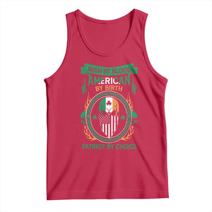 Irish By Blood American By Birth Patriot By Choice Tank Top TS09 Red Print Your Wear