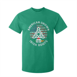 American Grown Irish Roots Ireland Flag T Shirt For Kid TS09 Irish Green Print Your Wear