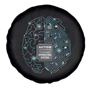 Autism Awareness Spare Tire Cover It's Not A Processing Error It's A Different Operating System Autistic TS09 Print Your Wear