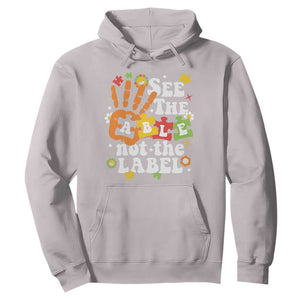 Autism Awareness Hoodie See The Able Not The Label TS09 Ice Gray Printyourwear