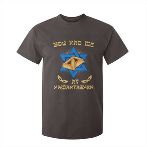 Funny Purim T Shirt For Kid You Had Me At Hamantash TS09 Dark Chocolate Print Your Wear