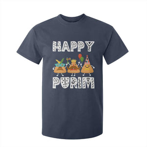 Happy Purim Funny Hamantash T Shirt For Kid TS09 Navy Print Your Wear