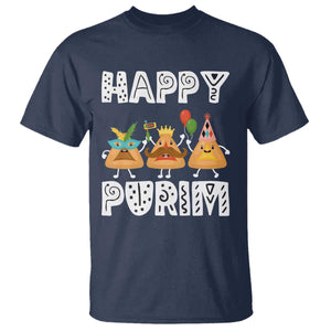 Happy Purim Funny Hamantash T Shirt TS09 Navy Print Your Wear