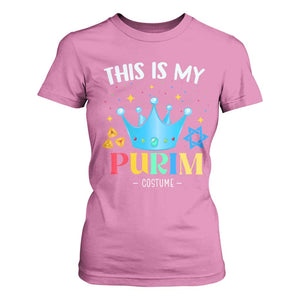 Funny Jewish This Is My Purim Costume T Shirt For Women TS09 Azalea Print Your Wear