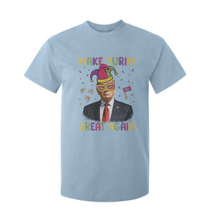 Trump Purim T Shirt For Kid Make Purim Great Again Jewish TS09 Light Blue Print Your Wear