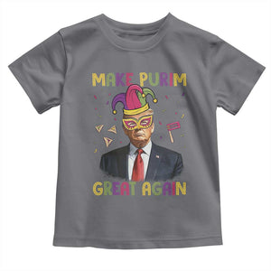 Trump Purim Toddler T Shirt Make Purim Great Again Jewish TS09 Charcoal Print Your Wear
