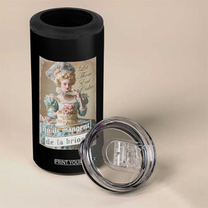 Satirical Funny History Jokes 4 in 1 Can Cooler Tumbler Let Them Eat Cake Marie Antoinette Queen of France TS09 Print Your Wear