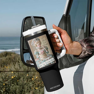 Satirical Funny History Jokes Tumbler With Handle Let Them Eat Cake Marie Antoinette Queen of France TS09 Print Your Wear