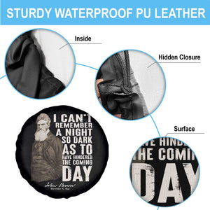 John Brown Spare Tire Cover I Cannot Remember A Night So Dark As To Have Hindered The Coming Day TS09 Print Your Wear