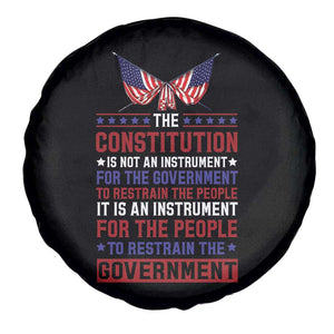 American Patriotism Spare Tire Cover The Constitution Is An Instrument TS09 Print Your Wear