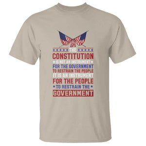 American Patriotism T Shirt The Constitution Is An Instrument TS09 Sand Print Your Wear