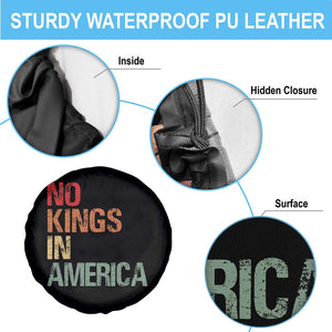 Retro No Kings in America Spare Tire Cover TS09 Print Your Wear