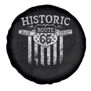 Historic Route 66 Highway Spare Tire Cover Main Street Of America TS09 Print Your Wear