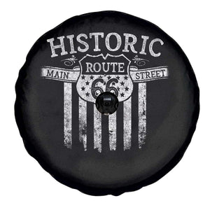 Historic Route 66 Highway Spare Tire Cover Main Street Of America TS09 Print Your Wear