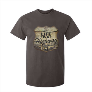 Life Is A Highway Road Trip T Shirt For Kid TS09 Dark Chocolate Print Your Wear