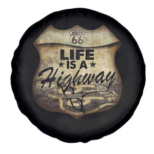 Life Is A Highway Road Trip Spare Tire Cover TS09 Print Your Wear