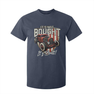Vintage Hotrod Hot Rodder T Shirt For Kid It's Not Bought It's Built TS09 Navy Print Your Wear