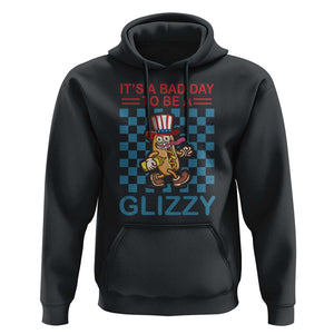 Funny 4th Of July Hoodie Its A Bad Day To Be A Glizzy Hot Dog TS09 Black Print Your Wear