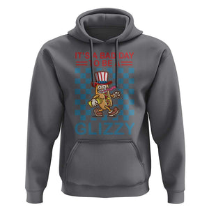 Funny 4th Of July Hoodie Its A Bad Day To Be A Glizzy Hot Dog TS09 Charcoal Print Your Wear