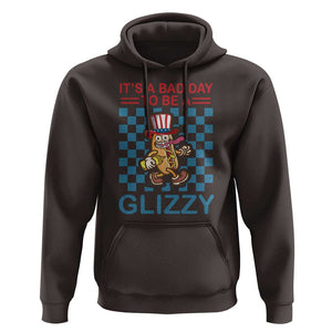 Funny 4th Of July Hoodie Its A Bad Day To Be A Glizzy Hot Dog TS09 Dark Chocolate Print Your Wear