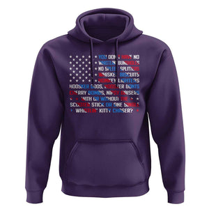 Funny 4th Of July Hoodie You Dont Have No Whistlin Bungholes TS09 Purple Print Your Wear