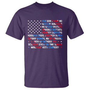 Funny 4th Of July T Shirt You Dont Have No Whistlin Bungholes TS09 Purple Print Your Wear
