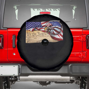 American Patriotic We The People Eagle Spare Tire Cover TS09 Black Print Your Wear