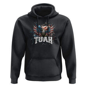 Hawk Tuah Cool America Ealge Hoodie TS09 Black Print Your Wear