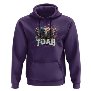 Hawk Tuah Cool America Ealge Hoodie TS09 Purple Print Your Wear