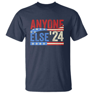 Funny Political Election T Shirt Anyone Else 2024 American USA TS09 Navy Print Your Wear