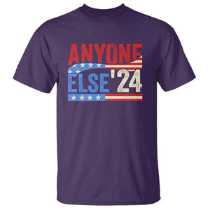 Funny Political Election T Shirt Anyone Else 2024 American USA TS09 Purple Print Your Wear