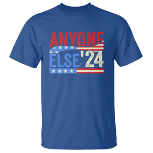 Funny Political Election T Shirt Anyone Else 2024 American USA TS09 Royal Blue Print Your Wear