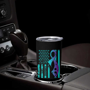 Suicide Prevention Tumbler Cup Choose Life American Flag TS09 Print Your Wear