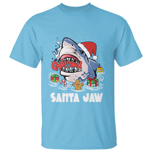 Santa Jaws Shark Christmas At The Beach T Shirt TS09 Printyourwear