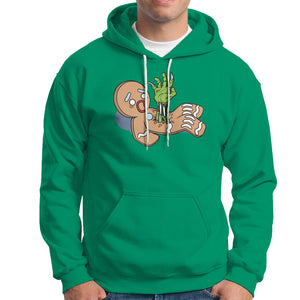 Scary Zombie Gingerbread Krampus Christmas Broken Cookie Hoodie TS09 Printyourwear